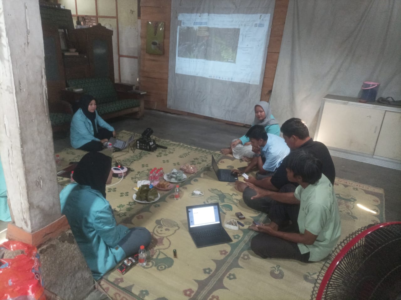 Pelatihan publish artikel website KTPL